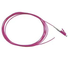 OEM Optický pigtail LC 50/125 OM4 / Optický pigtail / 2 m / 0,9 mm