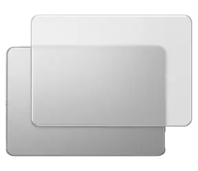 AmazingThing Titan Hardshell Case transparentní / Pouzdro / MacBook Neo 13"