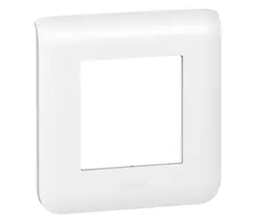 Legrand LCS3 Mosaic bílá / Rámeček / 2 moduly / datová zásuvka