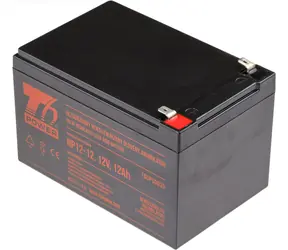 T6 Power NP12-12 / Akumulátor / 12V / 12Ah / VRLA / Faston F2