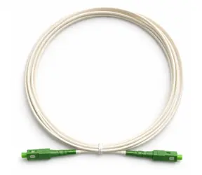 TB Touch optický patch cord SC/APC-SC/APC bílá / Optický patch cord / Singlemode / Duplex / 1 m