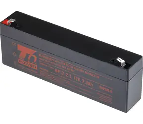 T6 Power NP12-2.3 / Akumulátor VRLA / 12 V / 2,3 Ah / Faston 4,7 mm F1