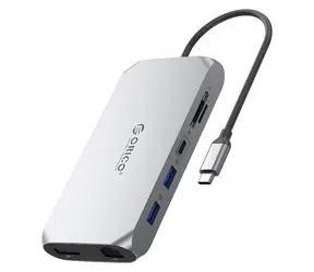 Orico USB-C hub 12v1 / USB-C hub / PD 100W / 2x HDMI 4K 60Hz / DP 4K 60Hz / microSD/SD