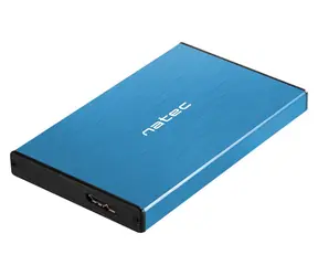 Natec Rhino GO modrý / Externí box / 2,5" HDD/SSD / USB 3.0 / SATA III / hliníkový