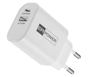ER POWER GaN nabíječka 30W / Nabíječka / USB-C PD / USB-A QC