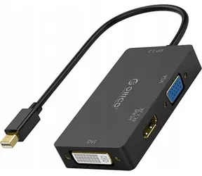 Orico Adaptér Mini DisplayPort na HDMI, VGA, DVI / Redukce / 3v1