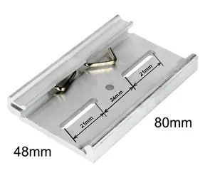 Mean Well DRP-02 / Příchytka na DIN lištu / Široká