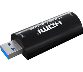 PremiumCord HDMI video grabber černá / Video grabber / HDMI / USB 3.0 / 4K 30Hz vstup