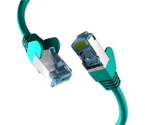 EFB Patch kabel Cat7 0,5 m zelená / Patch kabel / S/FTP / RJ-45 / LSZH
