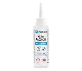 Natec Raccoon IPA Cleaner / Čisticí prostředek / izopropylalkohol 99,8% / 100 ml
