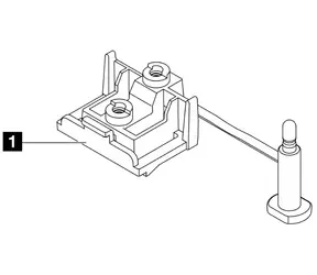 Lenovo ThinkSystem ST50 V2 NVMe M.2 Bracket Kit / Držák / Pro NVMe M.2 SSD