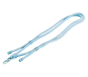 ER Universal Lanyard světle modrá / Šňůrka na telefon / univerzální / nastavitelná délka