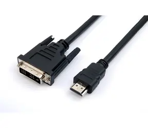TB Touch HDMI-DVI (24+1) černá / Propojovací kabel / Pozlacené konektory / HDMI 1.4 / 1,8 m