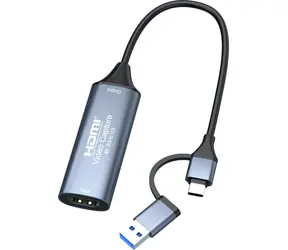 PremiumCord HDMI grabber USB-C / Grabber / USB 3.0 / 4K 30Hz vstup / Full HD 60Hz výstup