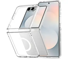 Tech-Protect FlexAir Hybrid MagSafe transparentní / Kryt / Samsung Galaxy Z Flip8 / MagSafe