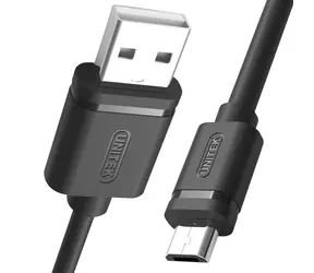 Unitek Y-C435GBK černá / Kabel USB-A - Micro-USB / 3 m