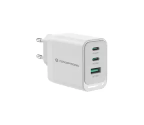 Conceptronic ALTHEA21W65 bílá / USB nabíjecí adaptér / 2x USB-C / 1x USB-A / 65 W / GaN / PD 3.0, PPS
