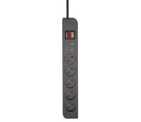 TB Touch Energy přepěťová ochrana 1,5 m / Prodlužovací kabel / 5 zásuvek / Vypínač napájení / 2300 W