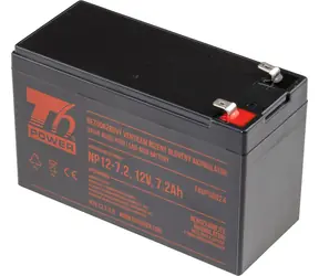T6 Power NP12-7.2 / Akumulátor / 12V / 7,2Ah / VRLA / Faston F2