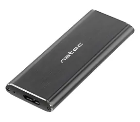 Natec Rhino M.2 NVMe Lite černá / Externí box pro SSD / M.2 NVMe / USB-C 3.2 Gen 2 / 10 Gb/s