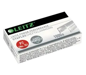 Leitz Power Performance P2 / Drátek do sešívačky / No. 10 / 1000 ks / pozinkovaná ocel