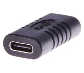 PremiumCord spojka USB-C Female - USB-C Female černá / Spojka / USB 3.1 / 5 Gbps