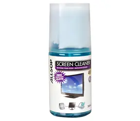 Allsop Screen Cleaner+ / Čisticí sprej / 200 ml / hadřík z mikrovlákna
