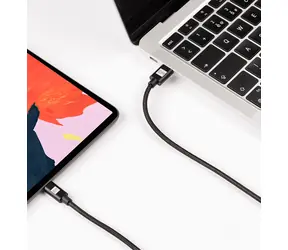 ER POWER kabel USB-C na Lightning bílá / Datový kabel / 2 m / MFi certifikace