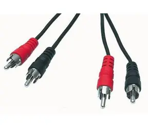 OEM Kabel propojovací 2x cinch(M) - 2x cinch(M) / Audio kabel / 5 m