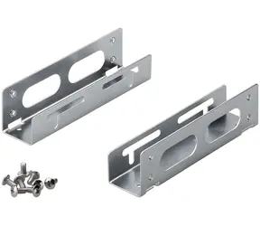 OEM Redukce 5,25" na 3,5" kovový pár / Redukce / pro disk 3,5" v pozici 5,25" / kov