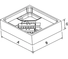 Duravit Úchyt sprchové vaničky (792409) / Úchyt