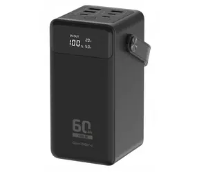GoGEN PB600002B černá / Powerbanka / 60000 mAh