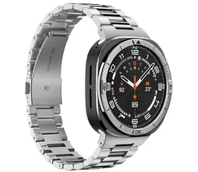 Spigen Bezel Tune (Pilot) stříbrná / Ochranný rámeček lunety / Samsung Galaxy Watch Ultra 2 47mm