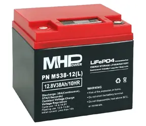 Carspa MHPower MS38-12(L) / LiFePO4 baterie / 12V / 38Ah / IP55