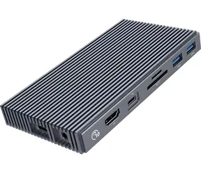 Orico Dokovací stanice s boxem M.2 NVMe / Dokovací stanice / USB-C PD 100W / HDMI 4K / RJ45 / čtečka SD/microSD