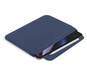 Epico TechGrain Sleeve modrá / Pouzdro / iPad Pro 11" (3.-6. gen), Air 10,9"-11" / PU