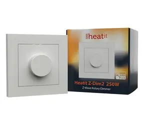 Heatit Z-Dim2 250W / Otočný stmívač