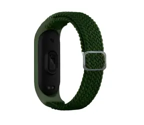 Beline Textilní pásek zelený / Řemínek / Xiaomi Mi Band 3 / Mi Band 4