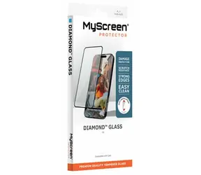 MyScreen Diamond Glass New pro Apple iPhone 16 / Ochranné sklo / Tvrzenost 9H / Instalační sada EasyApp