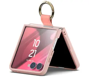 Mercury Gold Ring Case pro Samsung Galaxy Z Flip8 růžová / Kryt / Stojánek / Bezdrátové nabíjení