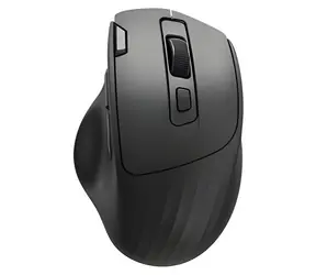 C-TECH WLM-23 černá / Bezdrátová optická myš / Dual mode / BT5.0 + 2,4GHz / 3200DPI / 7 tlačítek / USB nano receiver