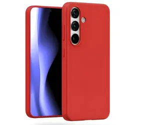 Mercury Soft pouzdro pro Samsung Galaxy S25 (S931) červená / Pouzdro / TPU / Matný povrch