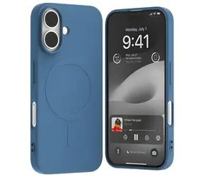 Mercury Semi-Silicone MagSafe modrá / Kryt / Apple iPhone 16 6,1" / Silikon