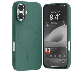 Mercury Semi-Silicone MagSafe zelená / Kryt / Apple iPhone 16 6,1" / Silikon