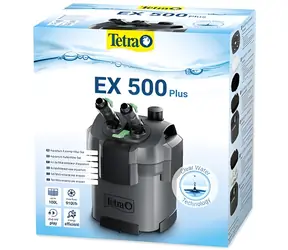 Tetra EX 500 Plus / Vnější akvarijní filtr / regulace průtoku / pro akvária 50-100 l
