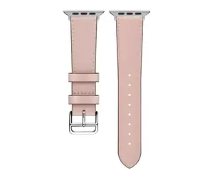 Beline Hermes Kožený řemínek pro smartwatch růžová / Řemínek / kůže / nerezová spona / 20 mm