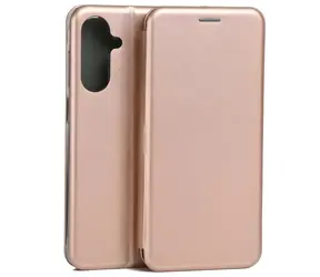 Beline Book Magnetic Samsung Galaxy A26 5G růžovozlatá / Pouzdro / Flip / Magnetické / Peněženkové