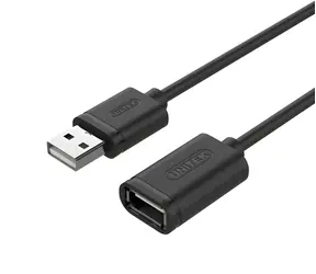 USB prodlužovací kabel Y-C428GBK / Prodlužovací kabel / USB-A (M) - USB-A (F) / USB 2.0 / 1 m