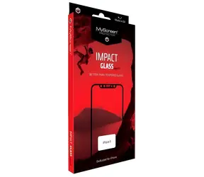 MyScreen ImpactGLASS Edge3D černá / Hybridní sklo / Apple iPhone X/XS/11 Pro / Anti-shock