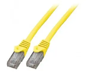 Mercodan Patch kabel CAT6 UTP žlutá / Síťový kabel / UTP / kategorie 6